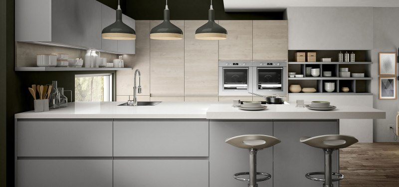 modern grey kitchen img1