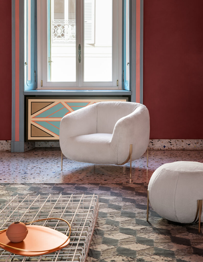 saba geo armchair