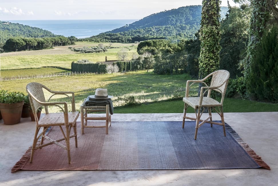 The Most Beautiful Designer Rugs for Outdoors.