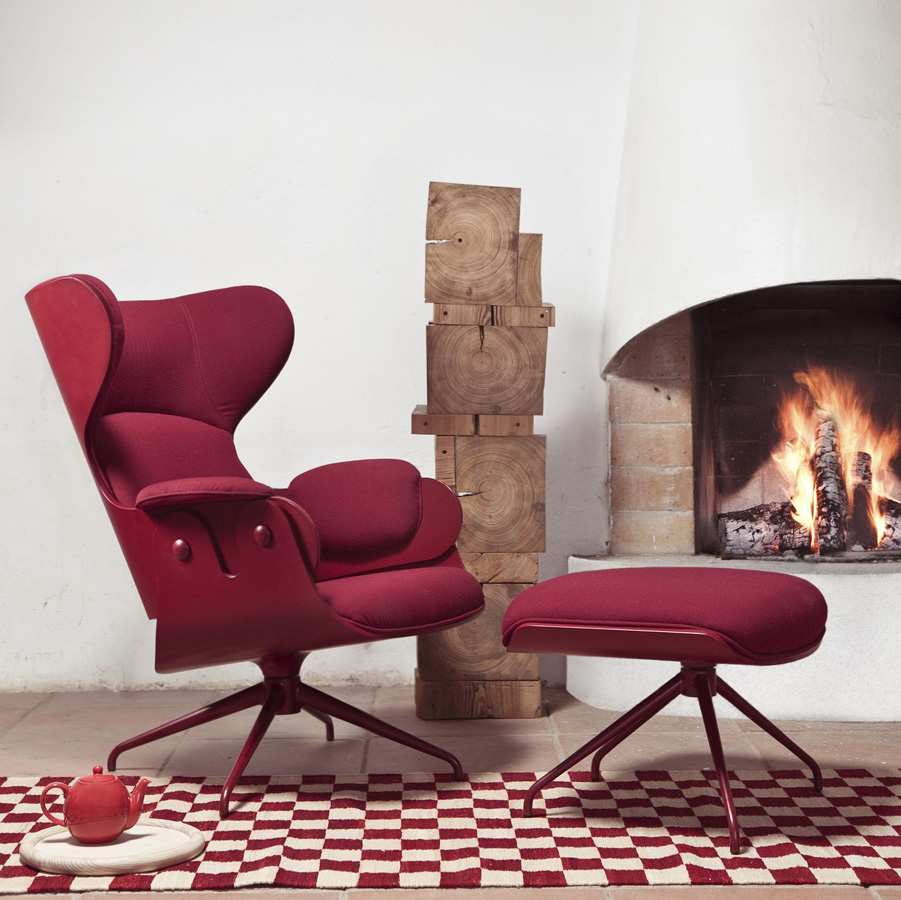 Barcelona design lounger armchair