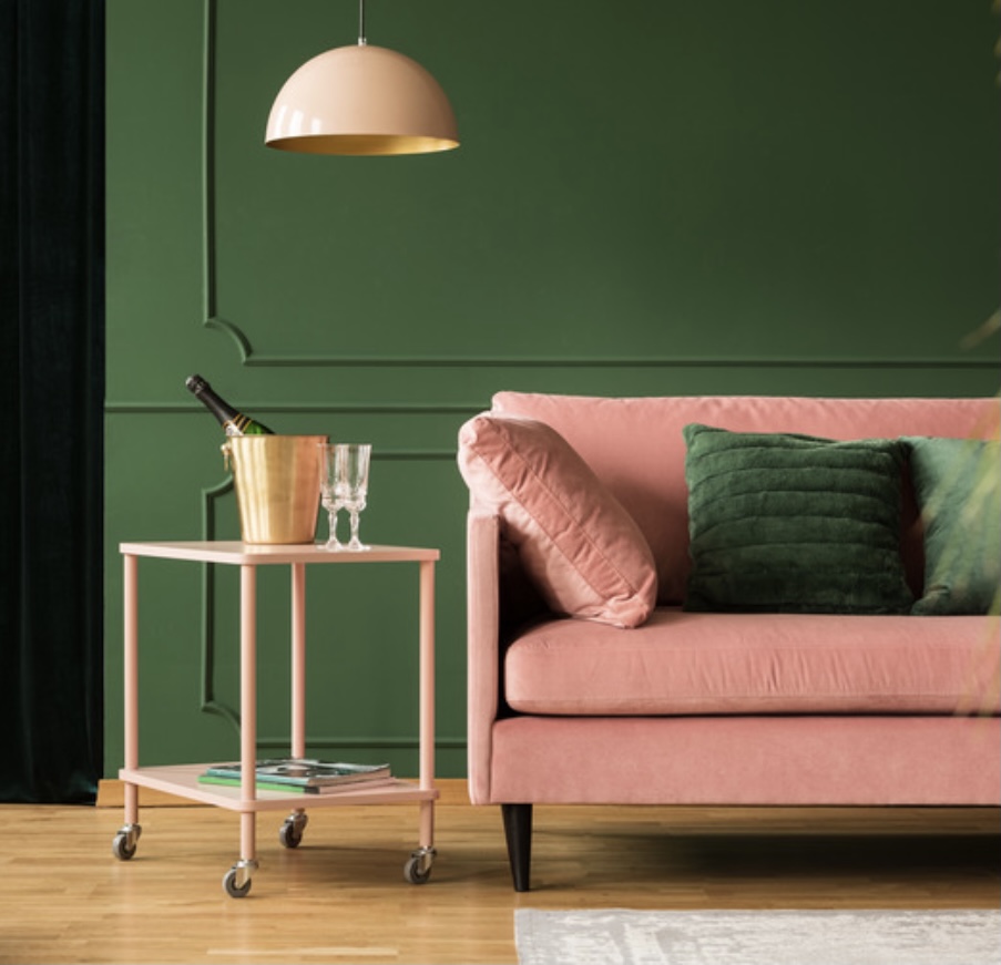 Decorating with green colour