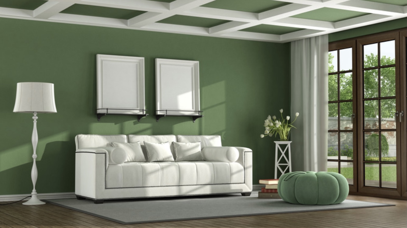 Decorating with green colour 0