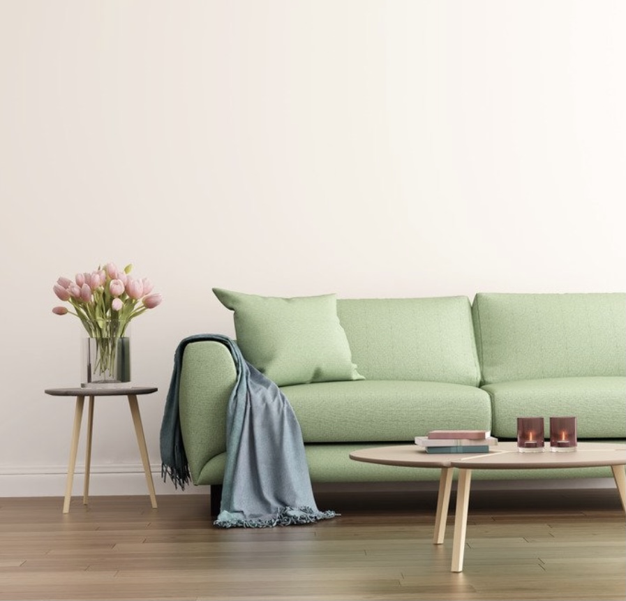 Decorating with green colour 1