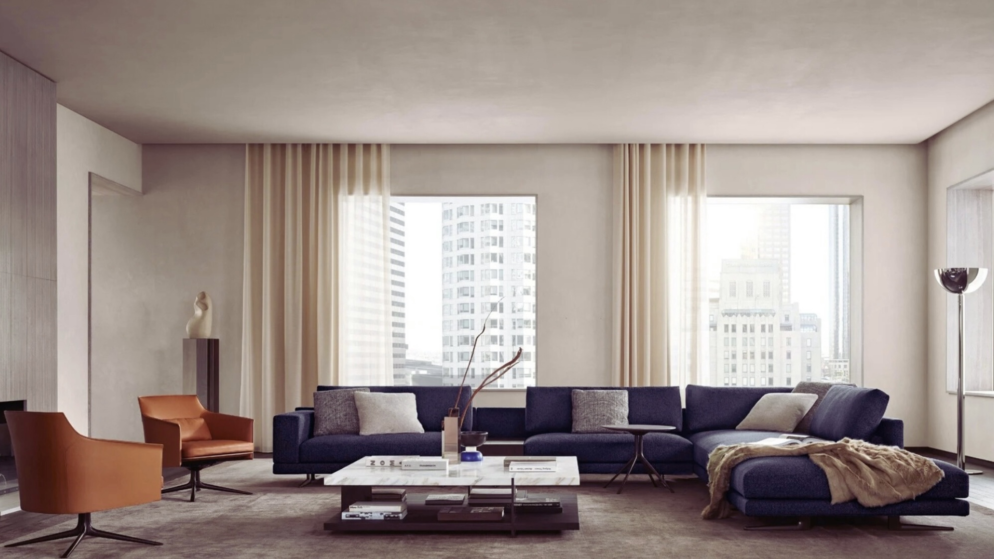 Poliform Mondrian Sofa - Discovering the Art of Living with
