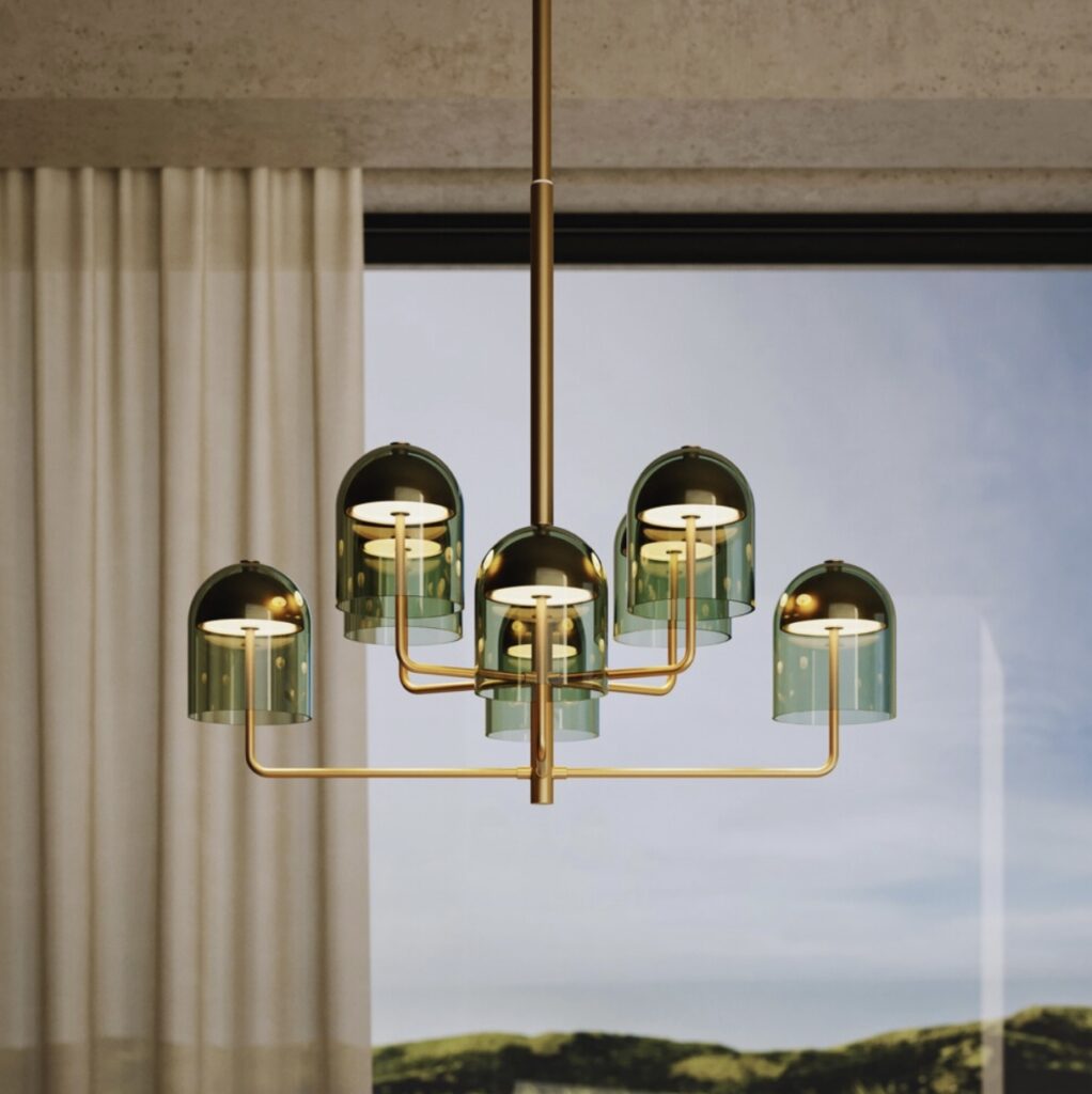 Doma chandelier linear venicem img1