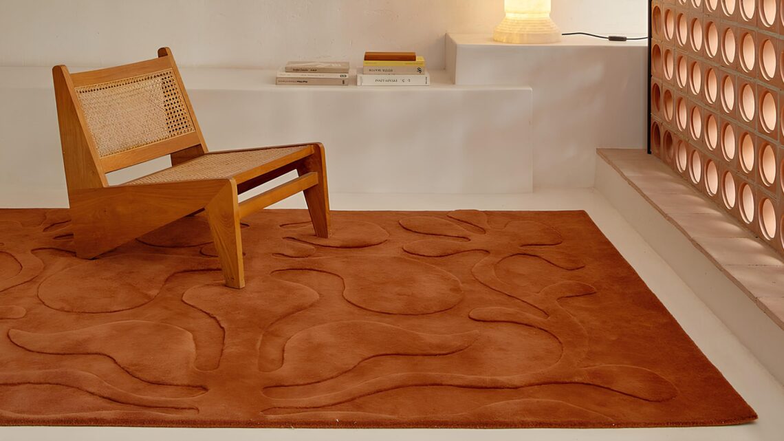 Lucia Eames™ Rooted rug img2